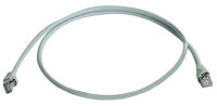 TELEGÄRTNER Patchkabel S/FTP MP8 FS500 LSZH grau 1:...