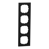 MERTEN Rahmen M-Pure MEG40403603 4fach schwarz matt M-Pure