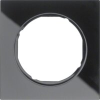 BERKER Rahmen 10112216 1-fach R.3 Glas schwarz