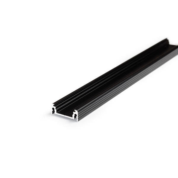 BRUMBERG Profil LB24 alu L:2000mm schwarz