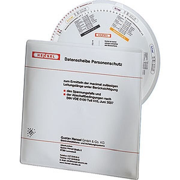 HENSEL Datenscheibe 775010