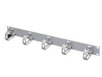 RITTAL Rangierpanel 1HE RAL7035 mit 5 Bügeln...