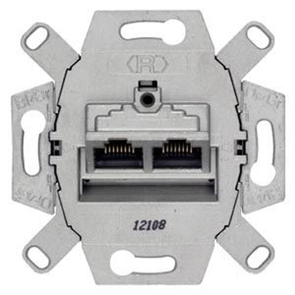 SIEMENS Anschlussdose Cat.6E RJ45 2x8polig