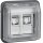BERKER UAE-Einsatz 14103505 8/8polig Kat.6 W.1 grau