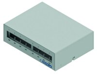 PROTEC.net Patchpanel leer Aufputz PNKB8G für...