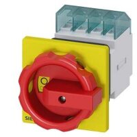 SIEMENS Haupt-/Not-Aus-Schalter 3LD2054-0TK53 3polig...