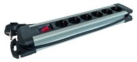 PROT Steckdosenleiste PDSLAS 6a/s 6f mit Schalter...
