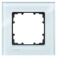 SIEMENS Rahmen 5TG1201 1fach Echtmaterial Glas
