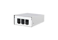 METZ CONNECT Aufputzgehäuse für 3xRJ45-Module...