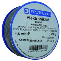PROT Elektroniklot bleifrei 1,5mm PELB15 (250 g)