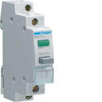 HAGER Taster SVN411 LED-Melder grün 230VAC