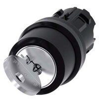 SIEMENS Schlüsselschalter RONIS 22mm rund O+I