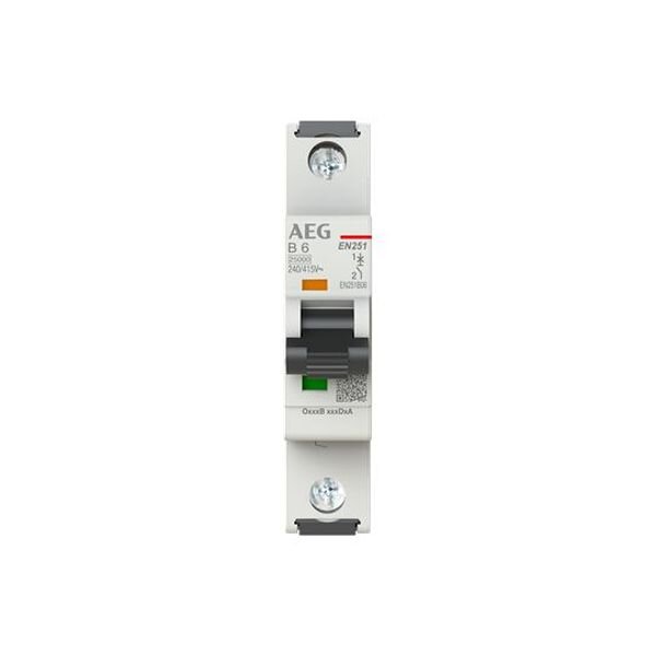 AEG Sicherungsautomat EN251B06 B 25kA 6A 1P
