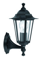 EGLO Wandleuchte LB24 aluguß schwarz