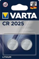 VARTA Knopfzelle 06025 ELECTRONICS 2Blister CR 2025 (MHD)