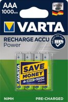 VARTA Rechargeable Accu 05703 R2U AAA 1000mAh 4Blister Micro
