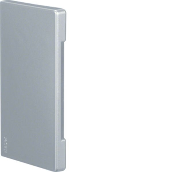 HAGER TEHALIT Endst&uuml;ck schnittkaschierend zu BR65x130mm Oberteil 80mm lack Alu