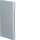 HAGER TEHALIT Endst&uuml;ck schnittkaschierend zu BR65x130mm Oberteil 80mm lack Alu