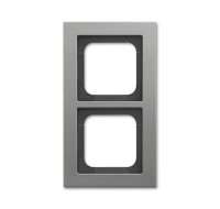 BUSCH-JAEGER Abdeckrahmen 1722-270 2fach platin
