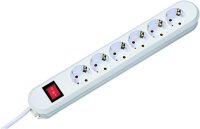 BACHMANN Tischsteckdose 381.250K 6fach weiss