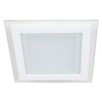 NOBILE LED-Einbauleuchte LB24 Glas Panel weiß 160Q...