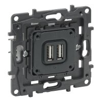 LEGRAND Einsatz 864024 Niloe Step USB-Ladesteckd.2400mA