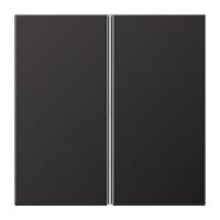 JUNG Tastensatz AL2402TSAD komplett 2fach Aluminium...