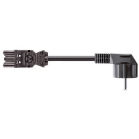 BACHMANN Netzzuleitung 375.003 3polig mit Flachstecker...