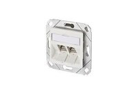 METZ CONNECT C6A Modul ISO 2 Port 270° UPk RAL9010