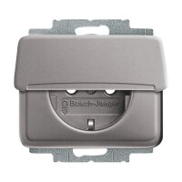 BUSCH-JAEGER Steckdose SCHUKO 20 EUK-20 alpha nea platin