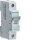 HAGER Leitungsschutzschalter MCN125 1polig C25A 6kA
