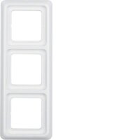 BERKER Rahmen 133009 3fach WG UP IP44 polarweiss