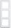 BERKER Rahmen 133009 3fach WG UP IP44 polarweiss
