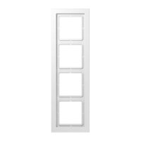 JUNG Rahmen LSD984WW 4fach LS-design