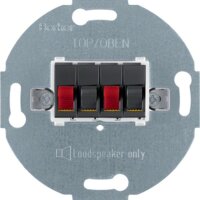 BERKER Stereo-Lautsprecheranschlussdose 457305 anthrazit...