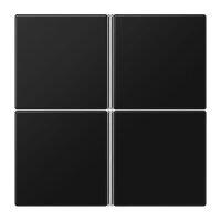 JUNG Tastensatz LS404TSASWM komplett 4f. Serie LS...