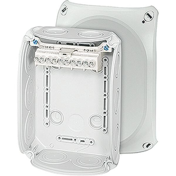 HENSEL Kabelabzweigkasten DK1006G 2,5-6qmm 3pha. 10qmm 1pha. 5pol.