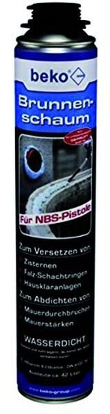 BEKO Pistolenbrunnenschaum 1-Komponenten 750ml f&uuml;r NBS-Pistole