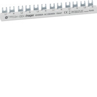 HAGER Phasenschiene KDS563A 12 Mod. 63A L1N-L2N-L3N