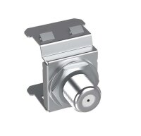 HomeWay Keystone Adapter Koaxial mit Koaxkupplung 6er Pack