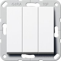 GIRA Wippschalter 283003 Ein/Aus 3f System 55...