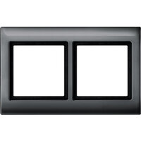 MERTEN Rahmen Aquadesign 400214 2fach anthrazit