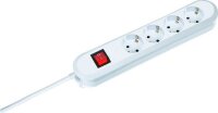 BACHMANN Tischsteckdose 381.230K 4fach weiss