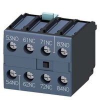 SIEMENS Hilfsschalterblock 3RH2911-1XA22-0MA0 2S 2OE