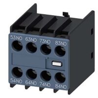 SIEMENS Hilfsschalterblock 3RH2911-1GA40 4S S00