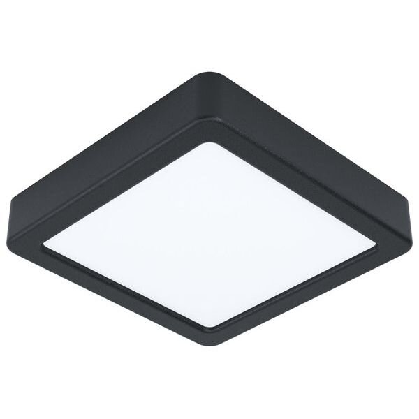 EGLO LED-Deckenleuchte LB24 Fueva 5 160x160mm schwarz 4000K