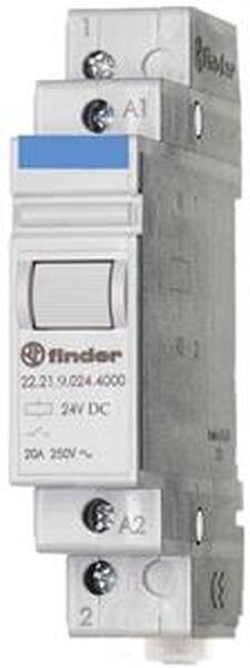 FINDER Installations-Relais 1S 20A 24VDC