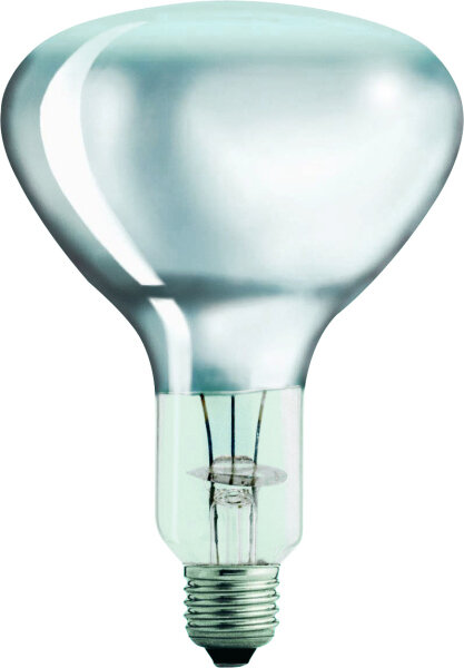 PHILIPS Infrarotlampe BR125 IR 250W E27 230-250V CL 1CT/10