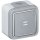 LEGRAND Wipptaster  Plexo IP55 69724 1-pol bel Wechsel FR AP grau