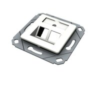 ZVK Datenanschlussdose designfähig fixLink 45Grad...